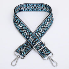 Load image into Gallery viewer, 140cm O Bag Handles Bag Strap For Women Removable DIY Shoulder Rainbow Handbag Accessories Cross Body Messenger Nylon Bag Straps