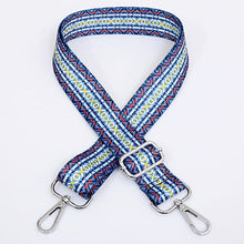 Load image into Gallery viewer, 140cm O Bag Handles Bag Strap For Women Removable DIY Shoulder Rainbow Handbag Accessories Cross Body Messenger Nylon Bag Straps