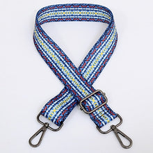 Load image into Gallery viewer, 140cm O Bag Handles Bag Strap For Women Removable DIY Shoulder Rainbow Handbag Accessories Cross Body Messenger Nylon Bag Straps