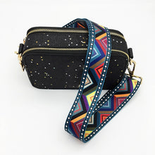 Load image into Gallery viewer, IKE MARTI Colorful Bag Strap Belt Flower Replacement  Wide Straps for Crossbody Bag Accessories Nylon Shoulder Strap for Bags