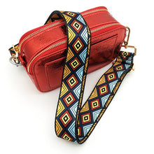 Load image into Gallery viewer, IKE MARTI Colorful Bag Strap Belt Flower Replacement  Wide Straps for Crossbody Bag Accessories Nylon Shoulder Strap for Bags