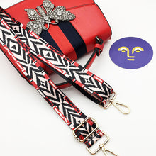 Load image into Gallery viewer, IKE MARTI Colorful Bag Strap Belt Flower Replacement  Wide Straps for Crossbody Bag Accessories Nylon Shoulder Strap for Bags