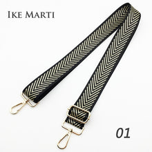 Load image into Gallery viewer, IKE MARTI Colorful Bag Strap Belt Flower Replacement  Wide Straps for Crossbody Bag Accessories Nylon Shoulder Strap for Bags