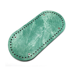 Load image into Gallery viewer, High Quality Oval Long Bottom for Knitting Bag PU leather 60 Holes Women Bags Handmade DIY Bag Accessories