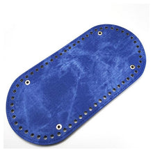 Load image into Gallery viewer, High Quality Oval Long Bottom for Knitting Bag PU leather 60 Holes Women Bags Handmade DIY Bag Accessories