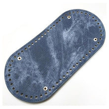 Load image into Gallery viewer, High Quality Oval Long Bottom for Knitting Bag PU leather 60 Holes Women Bags Handmade DIY Bag Accessories