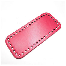Load image into Gallery viewer, High Quality Oval Long Bottom for Knitting Bag PU leather 60 Holes Women Bags Handmade DIY Bag Accessories