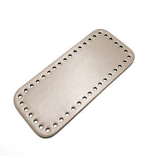 Load image into Gallery viewer, High Quality Oval Long Bottom for Knitting Bag PU leather 60 Holes Women Bags Handmade DIY Bag Accessories
