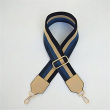 Load image into Gallery viewer, New Nylon Belt Shoulder Bag Strap For Crossbody Women Wide Straps For Bags Striped Handles Adjustable Strap Bag Accessories W059