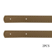 Load image into Gallery viewer, 2 Pcs Bag Belt Detachable PU Leather Handle Lady Shoulder Bag DIY Replacement Accessories Handbag Band Handle Strap Band